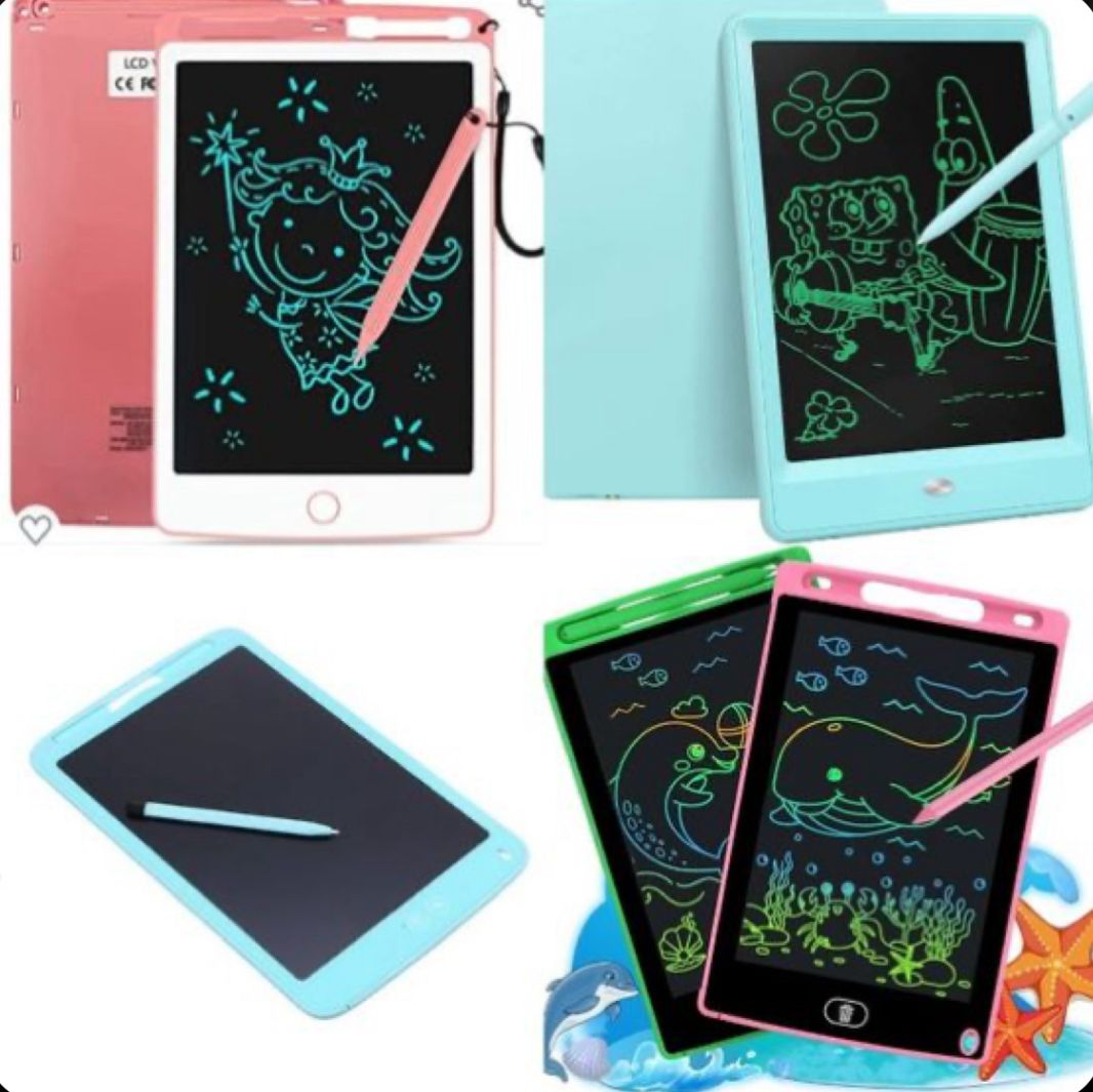 Pack Spécial rentrée 6 en 1 : 4 Cahier magique + 1 Ardoise magique + 1 Tableau Adhésif blanc