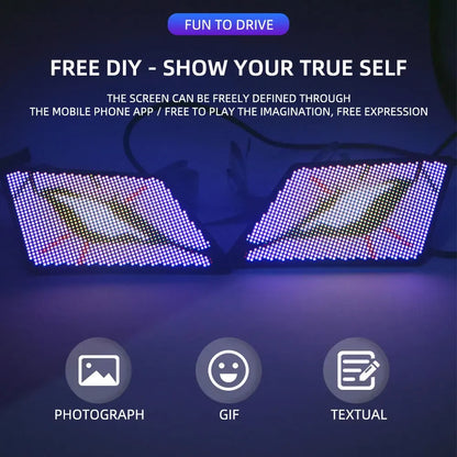 Fare de voiture Led DevilEyes™