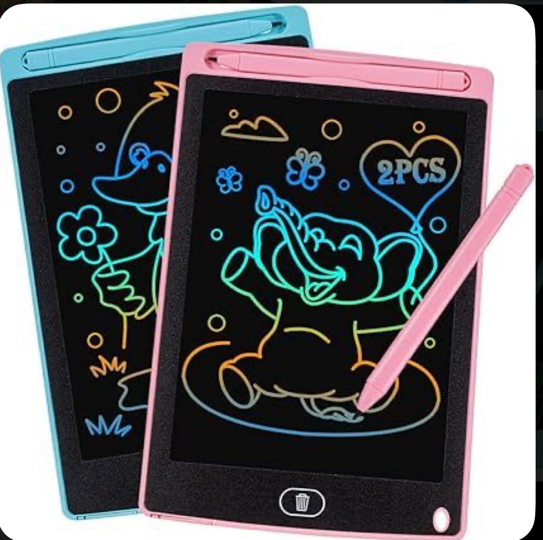 Pack Spécial rentrée 6 en 1 : 4 Cahier magique + 1 Ardoise magique + 1 Tableau Adhésif blanc