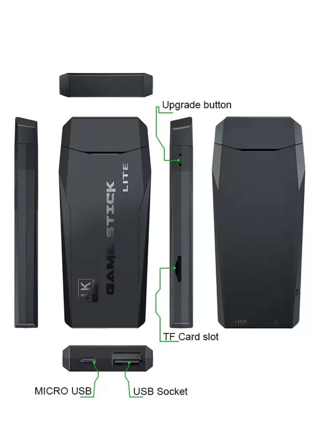 Kit complet de jeux +1300 jeux retro